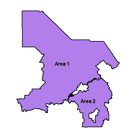 Map: EI Economic Region of Central Quebec (See full description below image)
