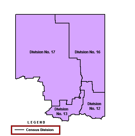 Map: EI Economic Region of Northern Alberta (See full description below image)